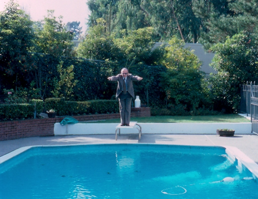 Jean About to jump 1978 USA